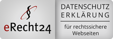 eRecht24 - Siegel Datenschutz